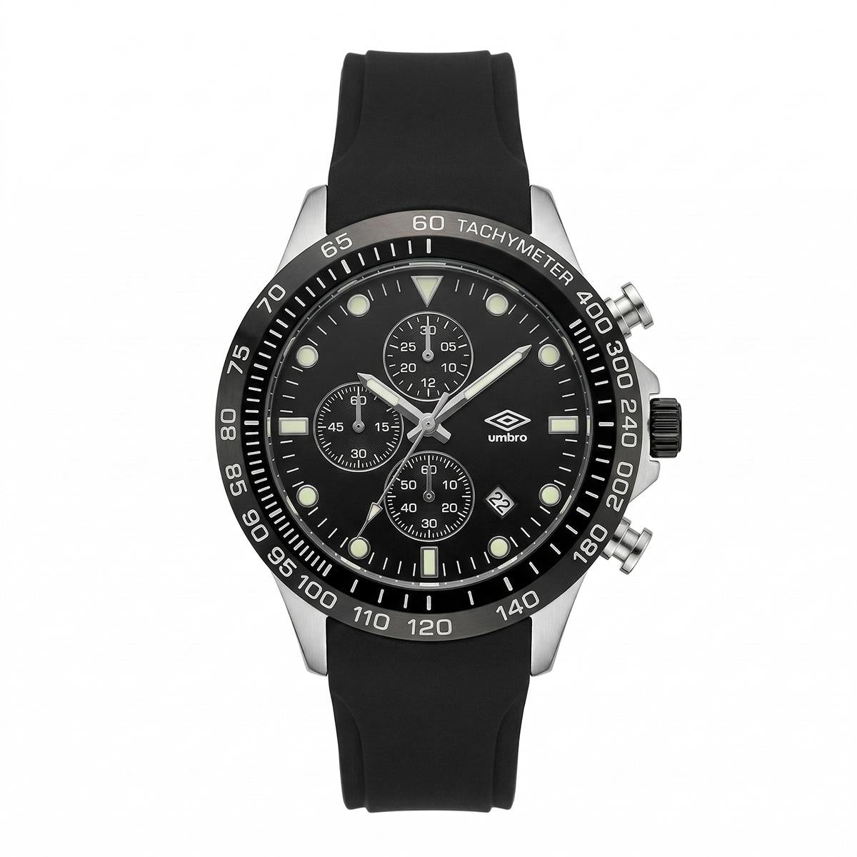 Reloj Análogo Hombre Umbro Plus Negro UMBP-1500-110