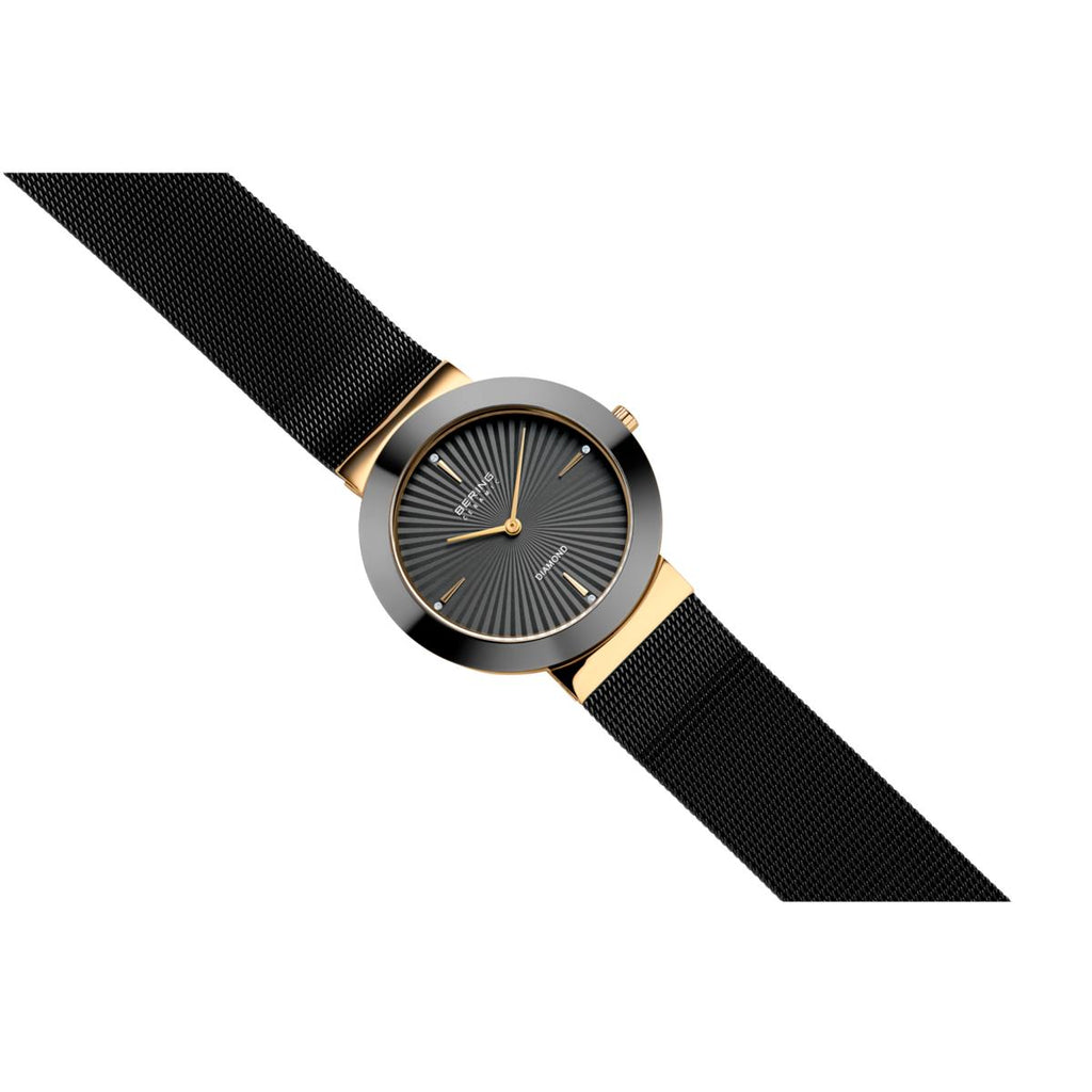 Reloj Análogo Mujer Bering Negro 11435-132