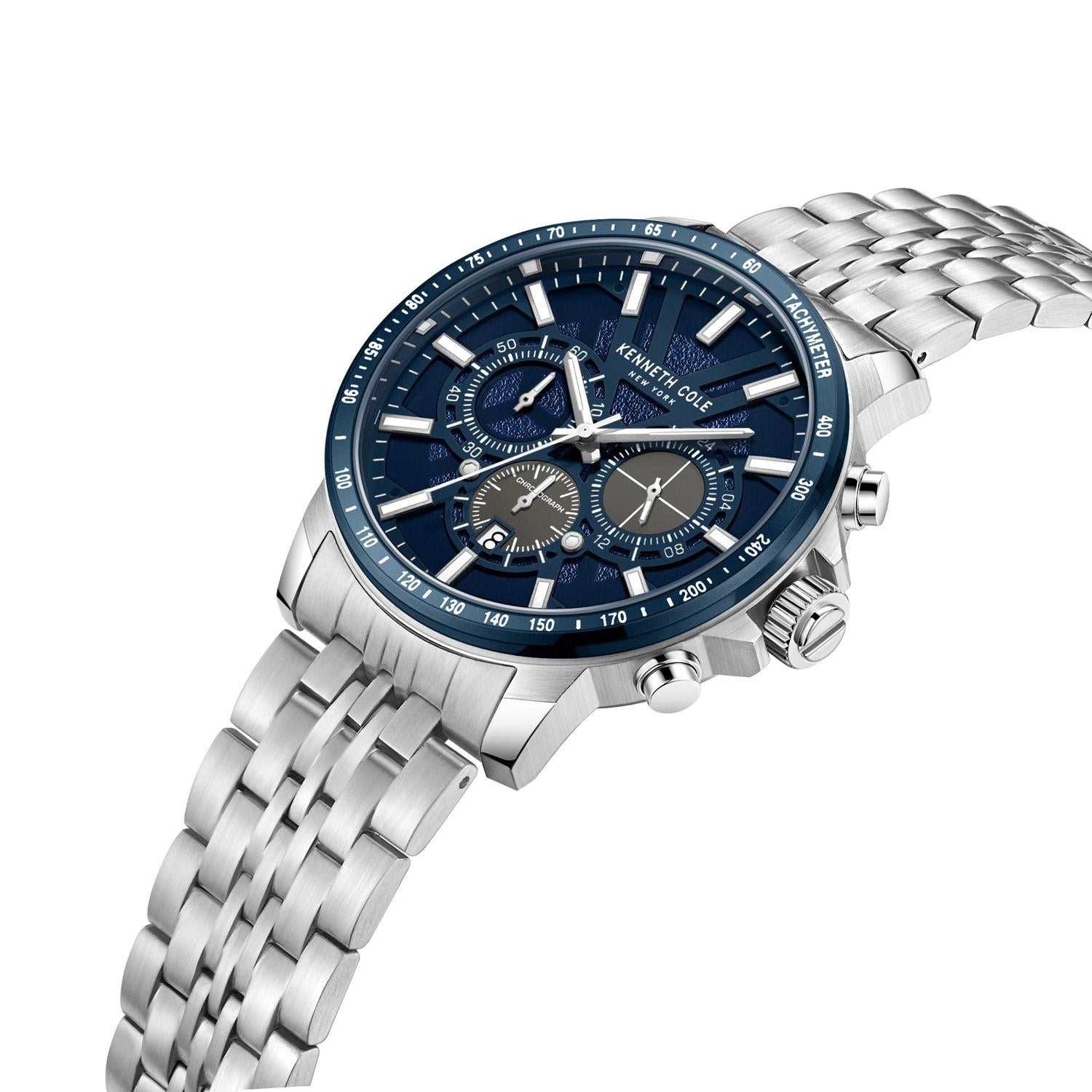 Reloj Kenneth Cole New York KCWGI2234801 Plateado Hombre