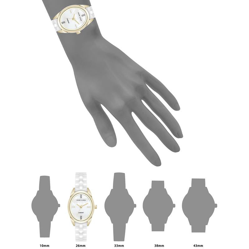 Reloj Mujer Anne Klein Blanco Ak/5182Wtgb