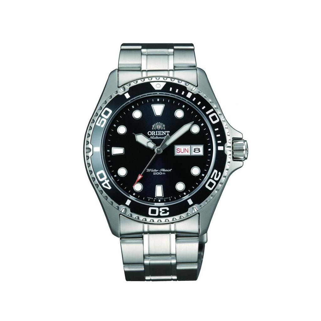 Reloj Buceo Hombre Orient Plateado TAA02004B