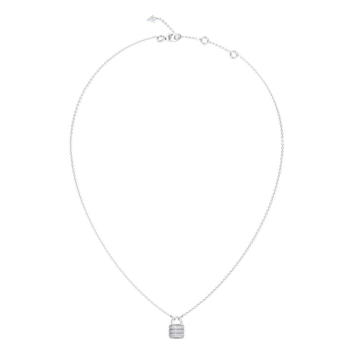 Collar Mujer Guess Plateado Jubn05417Jwrht/U