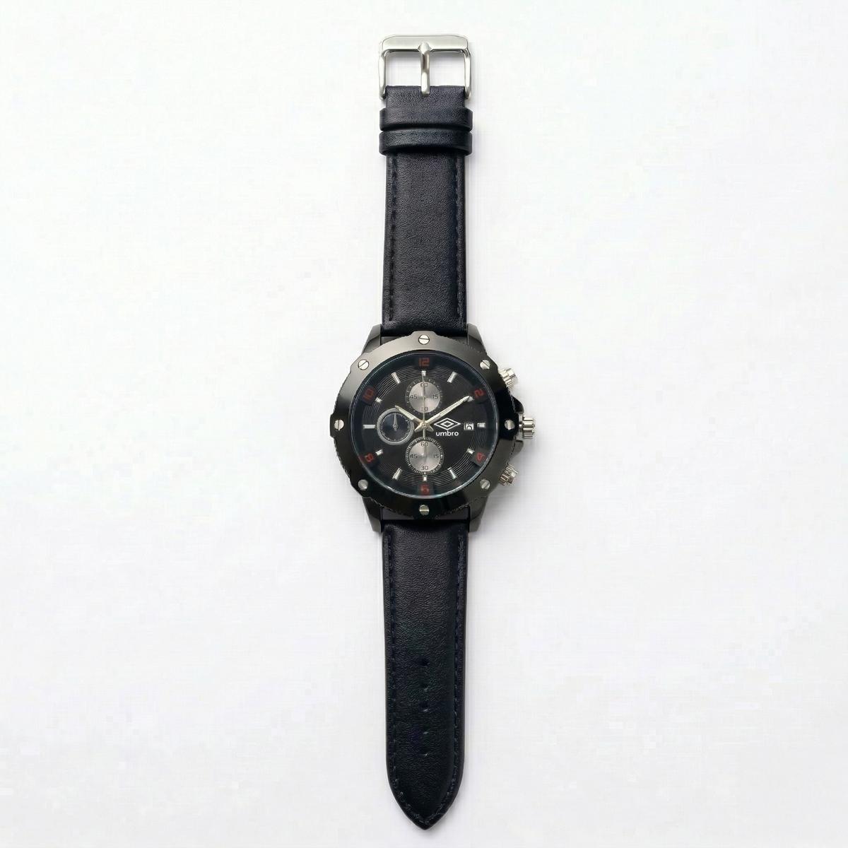 Reloj Análogo Hombre Umbro Plus Negro UMBP-1500-63