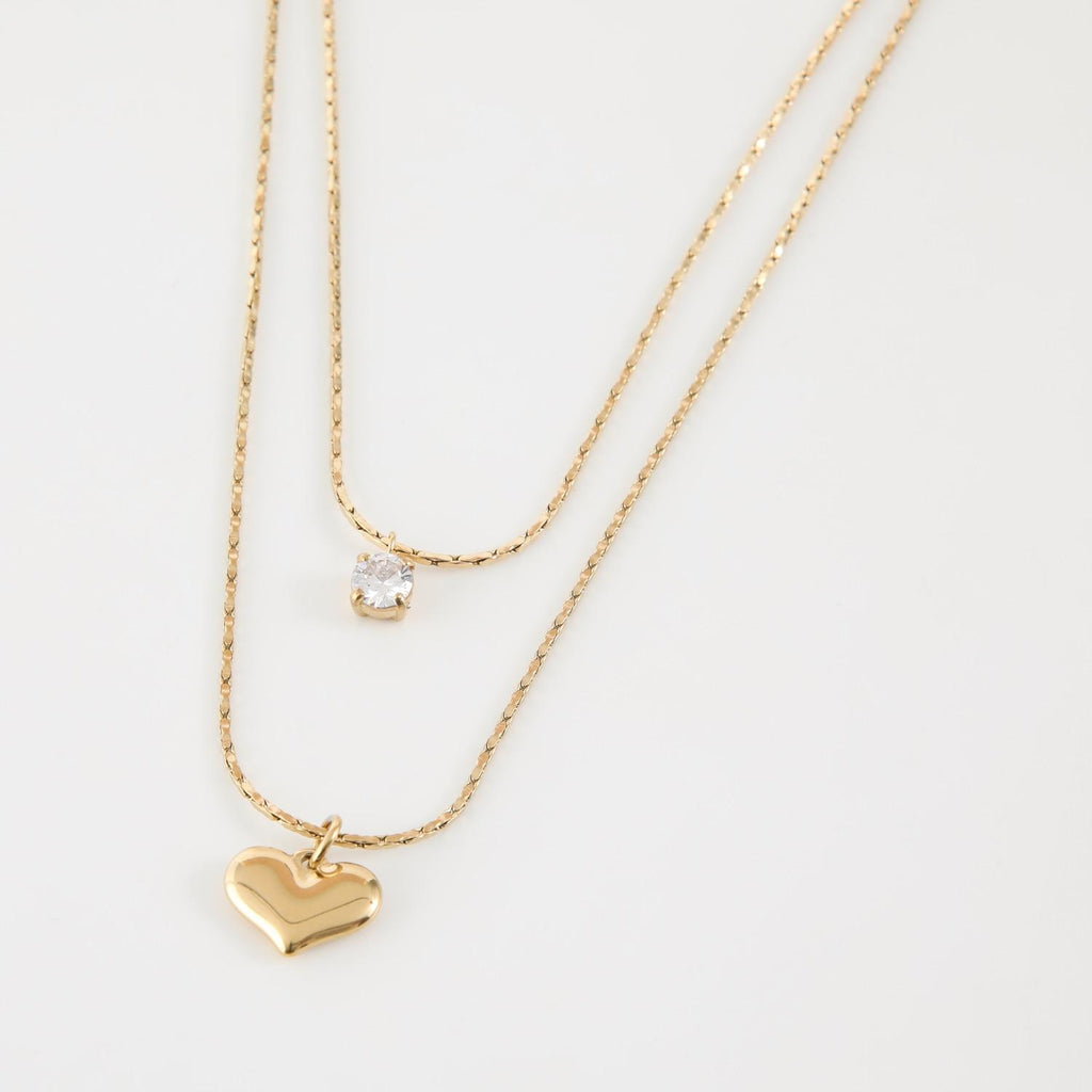 Collar 19V69 Italia Dorado STNE060