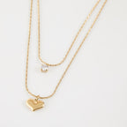 Collar 19V69 Italia Dorado STNE060