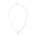 Collar Spinning Bloom Mujer Guess Plateado