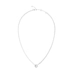 Collar Spinning Bloom Mujer Guess Plateado