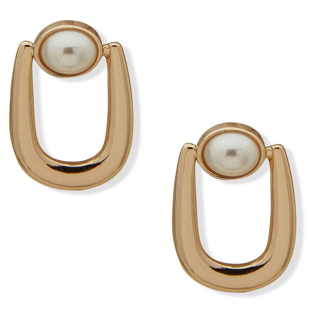 Aros Anne Klein Dorado Mujer 01G00748