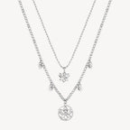 Collar Doble Brosway BHKN064 Plateado Mujer