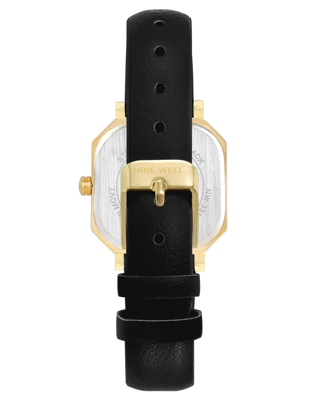Reloj Análogo Mujer Nine West Negro NW-3312GPBK