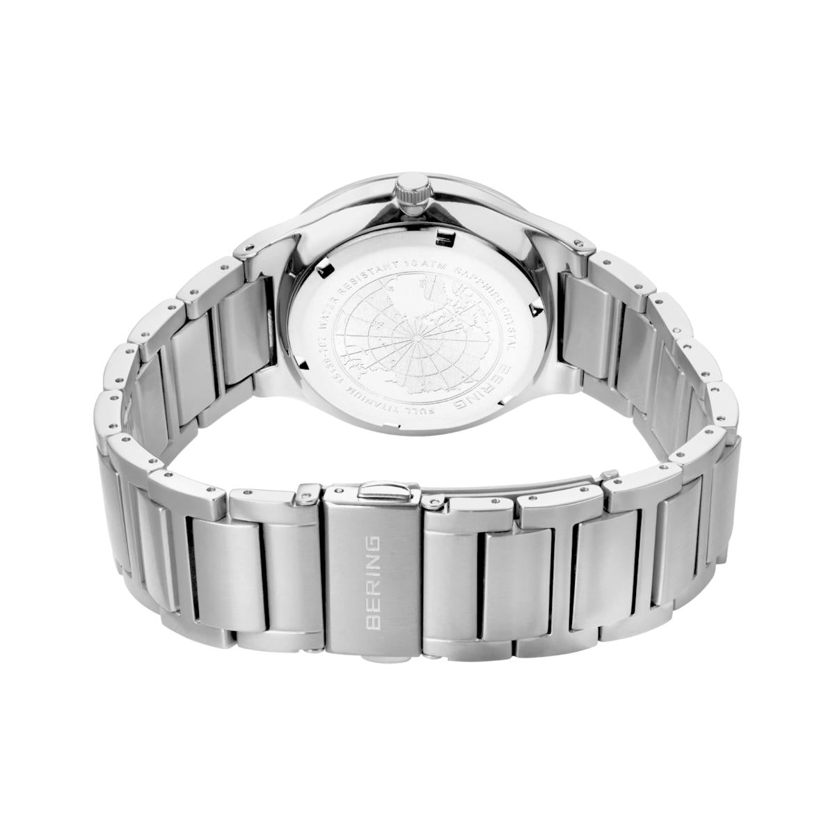 Reloj Análogo Hombre Bering Plateado 15139-707