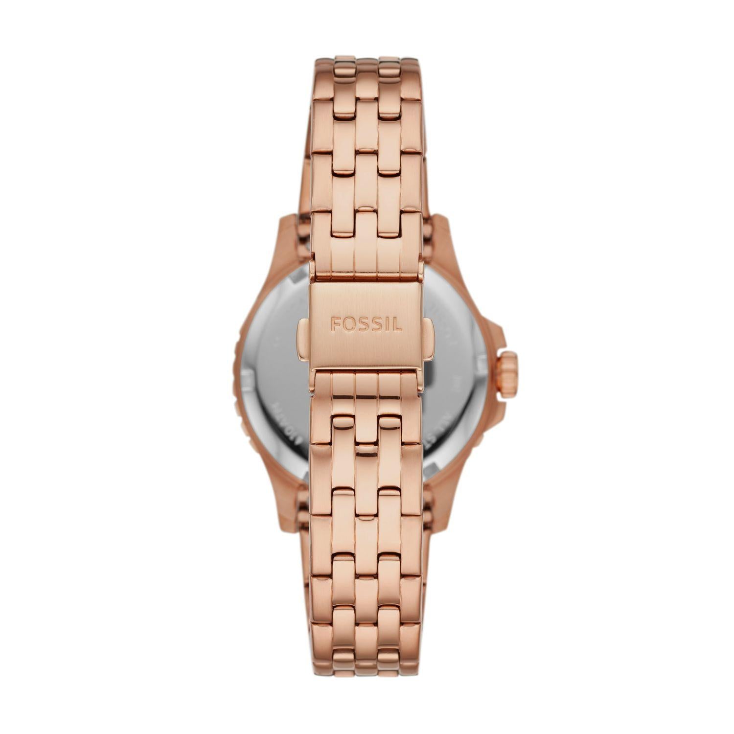 Reloj Oro Rosa Fossil Mujer ES4748