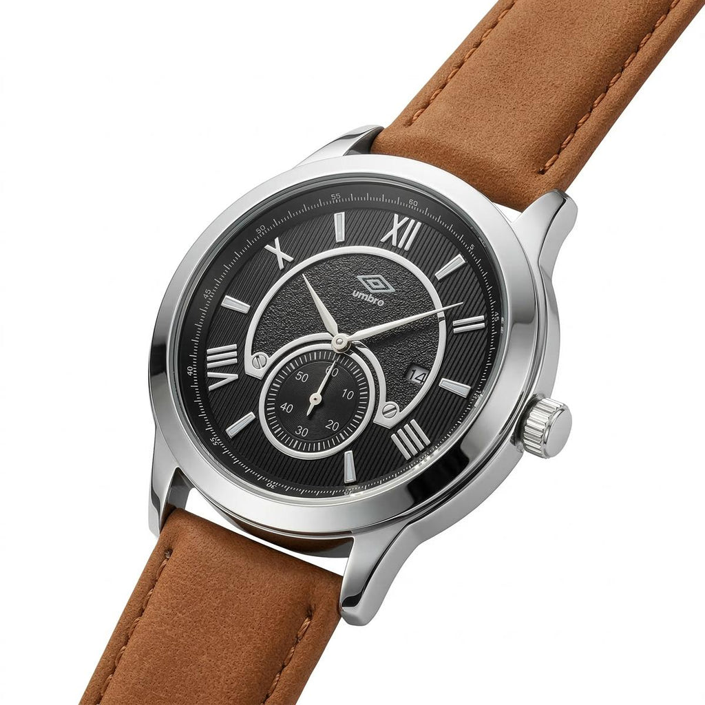 Reloj Análogo Hombre Umbro Plus Café UMBP-1500-131