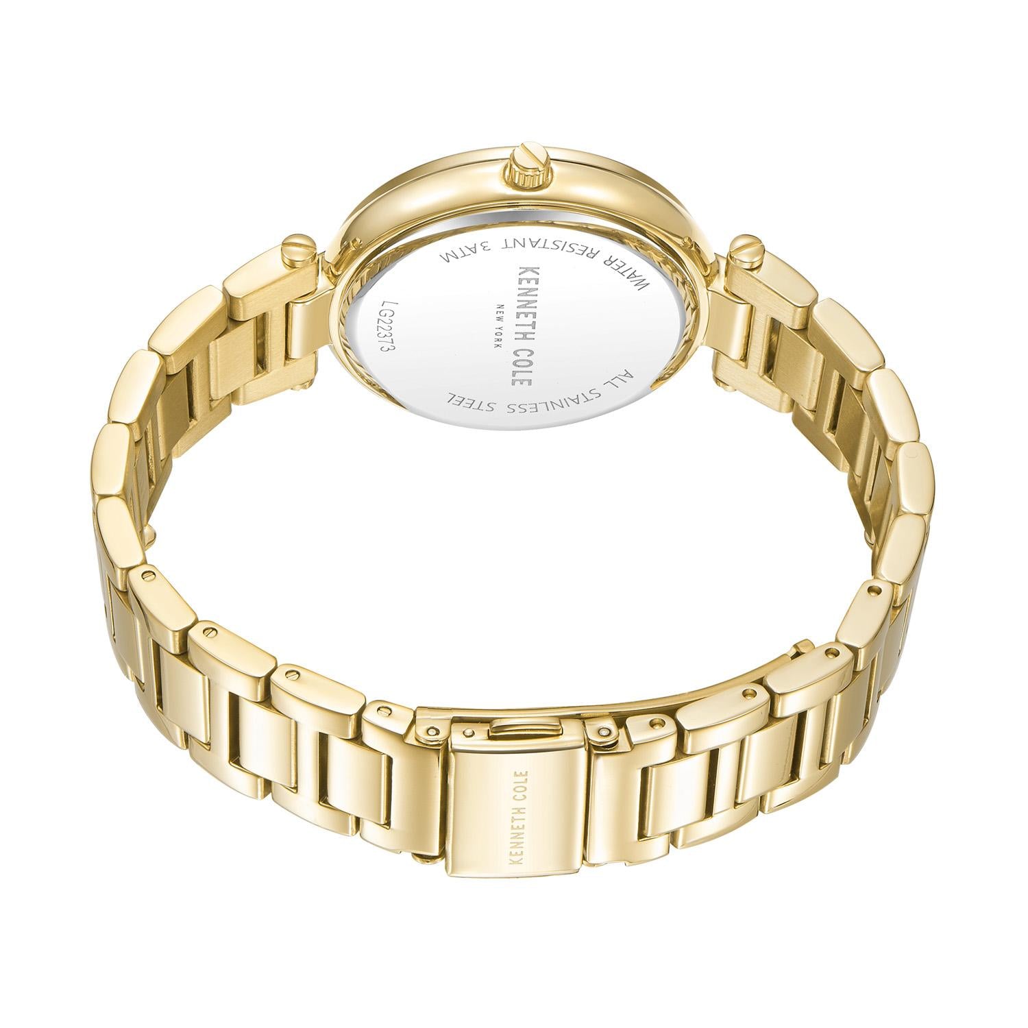 Reloj Kenneth Cole KCWLG2237302 Dorado Mujer