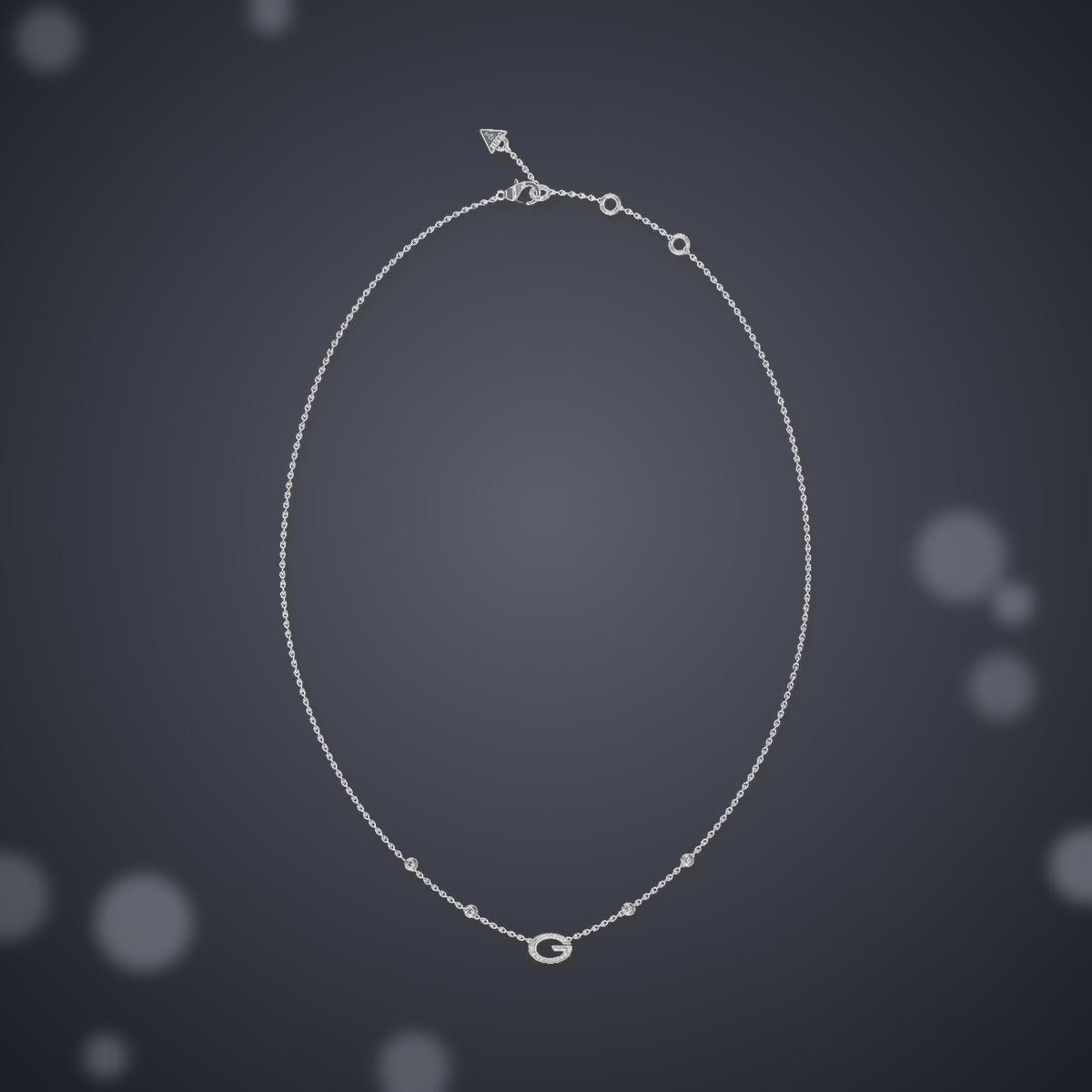 Collar Camden Mujer Guess Plateado