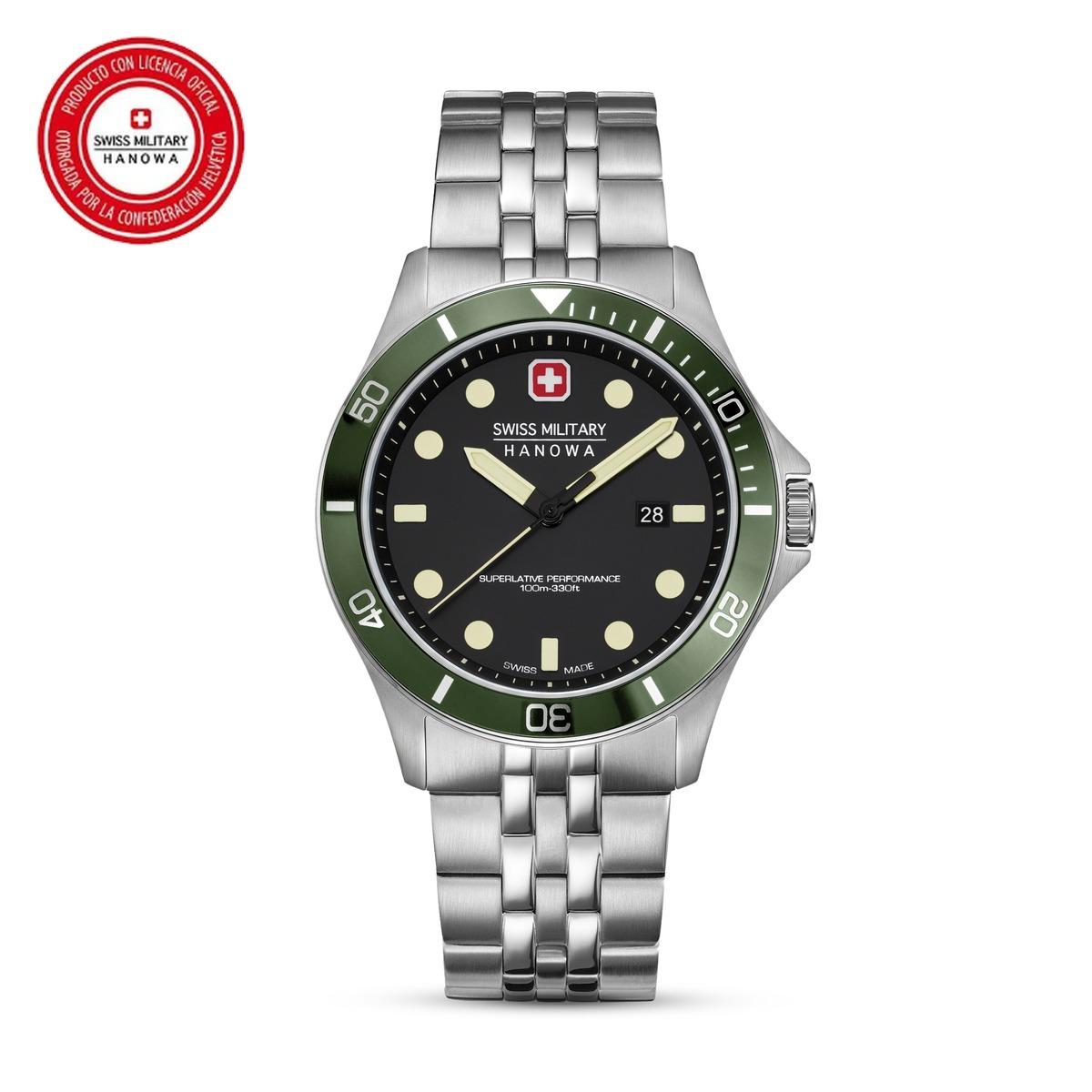 Reloj Hombre Swiss Military Plateado SMWGH0008506