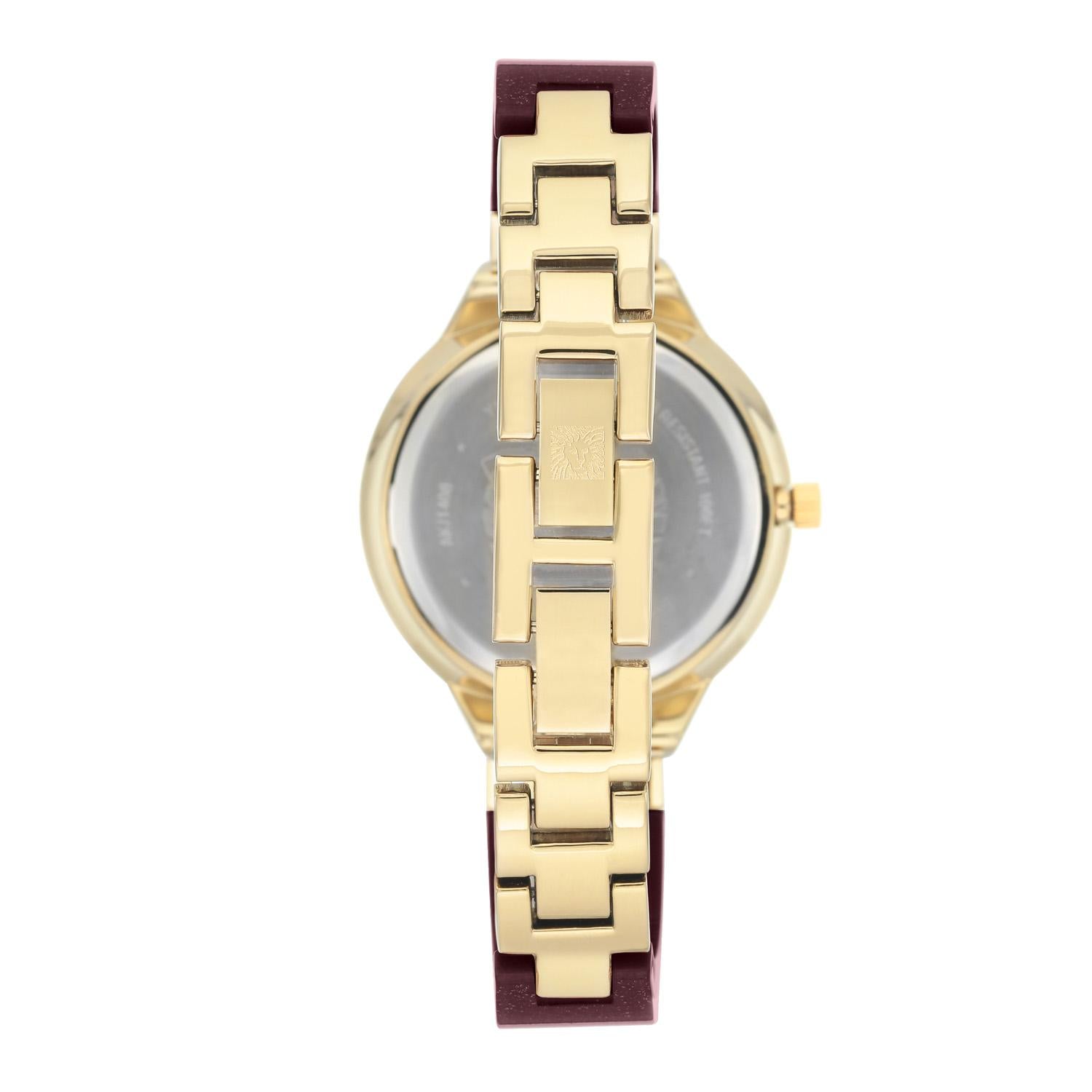 Reloj Anne Klein AK/1408BYBY Burdeo Mujer