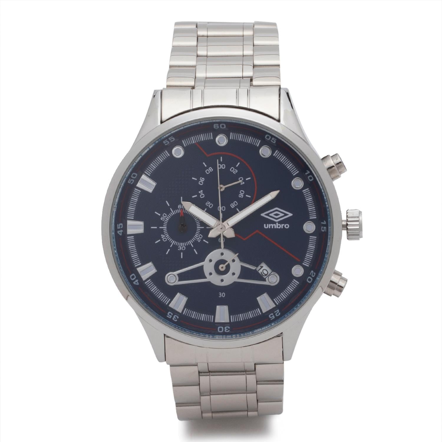 Reloj Umbro Plus UMBP-3100-3 Plateado Hombre