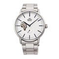 Reloj Análogo Hombre Orient Plateado RA-AR0102S