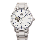 Reloj Análogo Hombre Orient Plateado RA-AR0102S