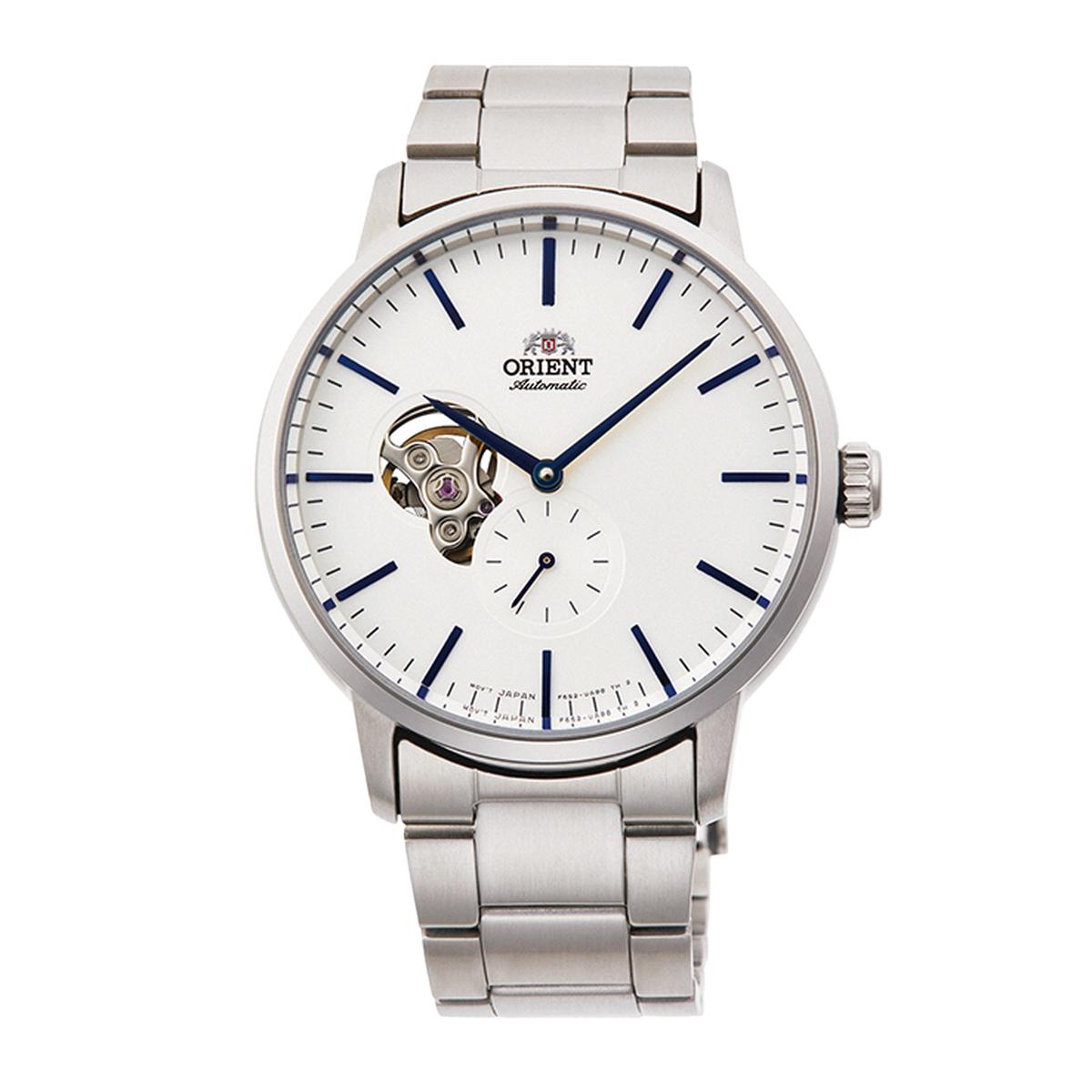 Reloj Análogo Hombre Orient Plateado RA-AR0102S