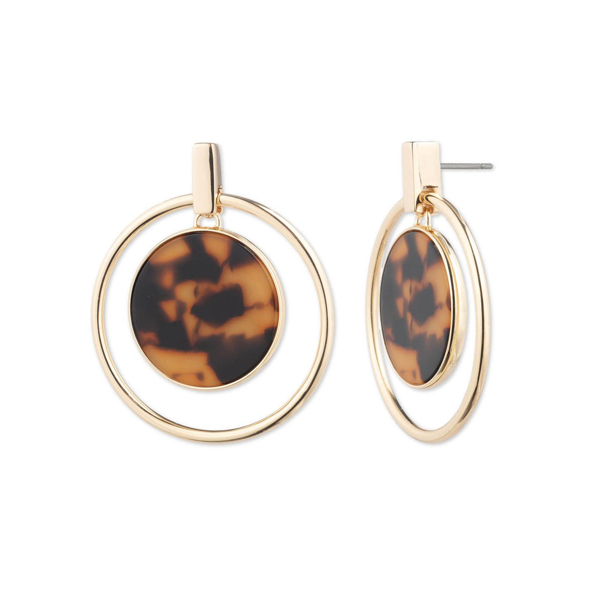 Aros Colgantes Ralph Lauren Café Mujer 14G00681 - Café / Tamaño Único