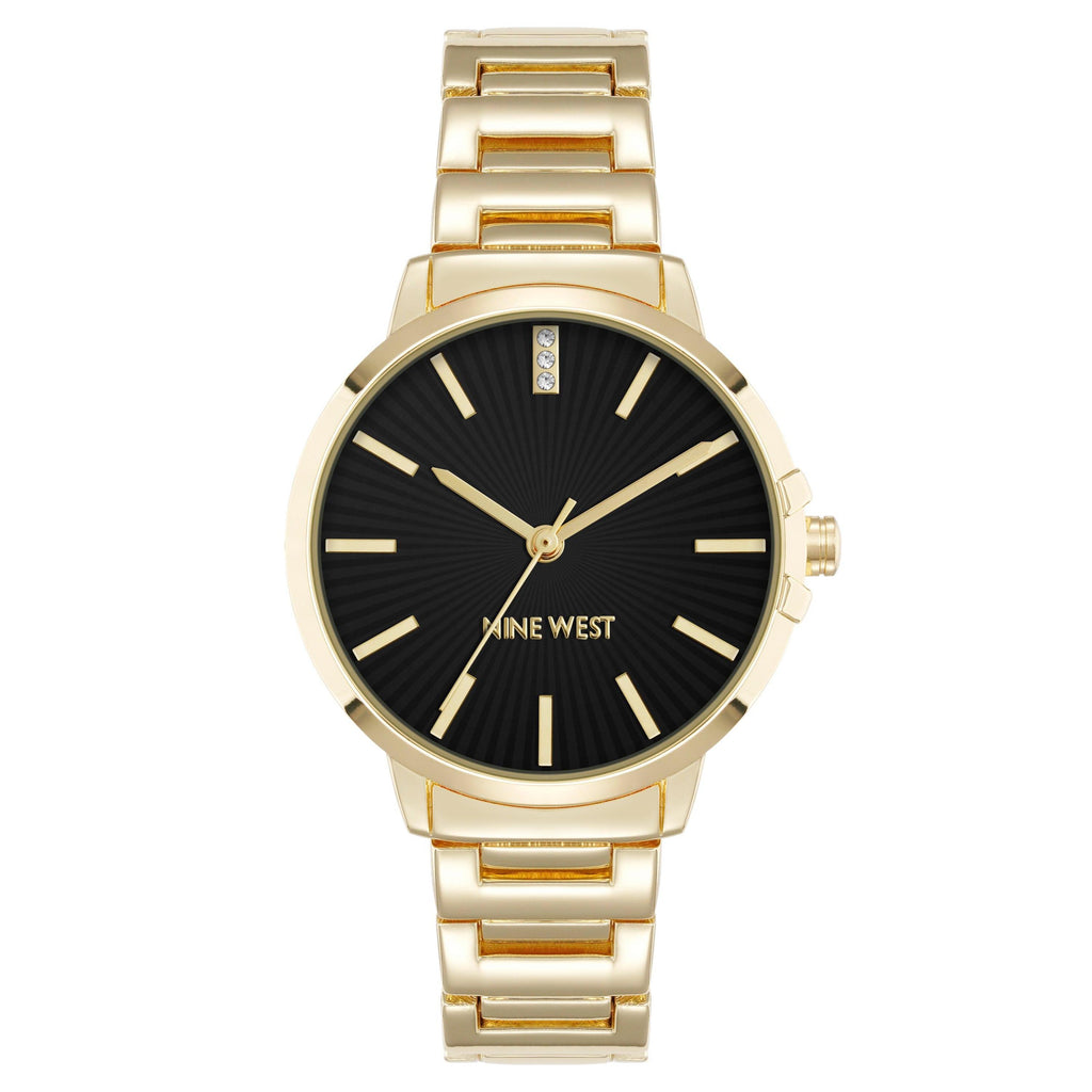 Reloj Análogo Mujer Nine West Dorado NW-3334BKGB