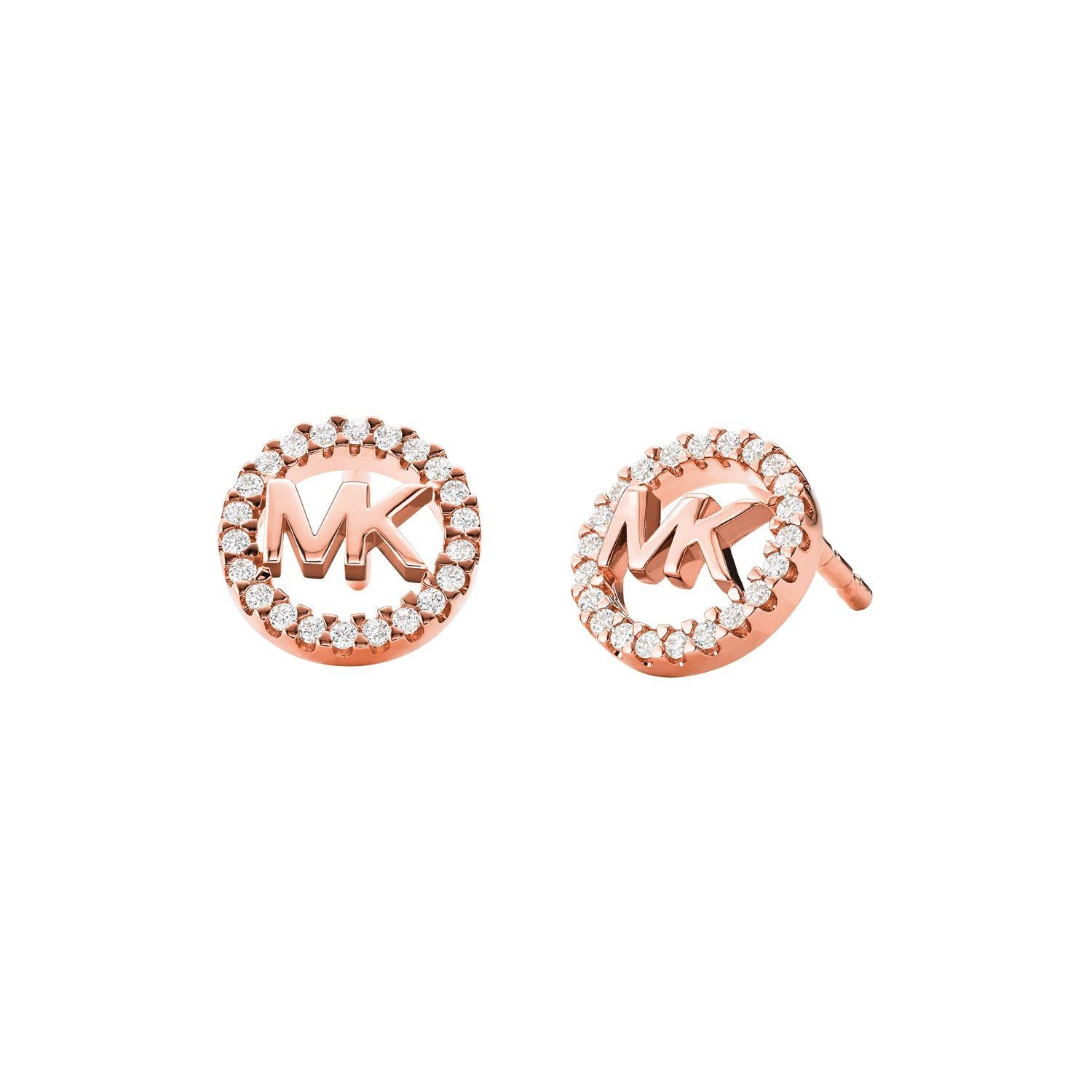 Aros Michael Kors Oro Rosa Mujer