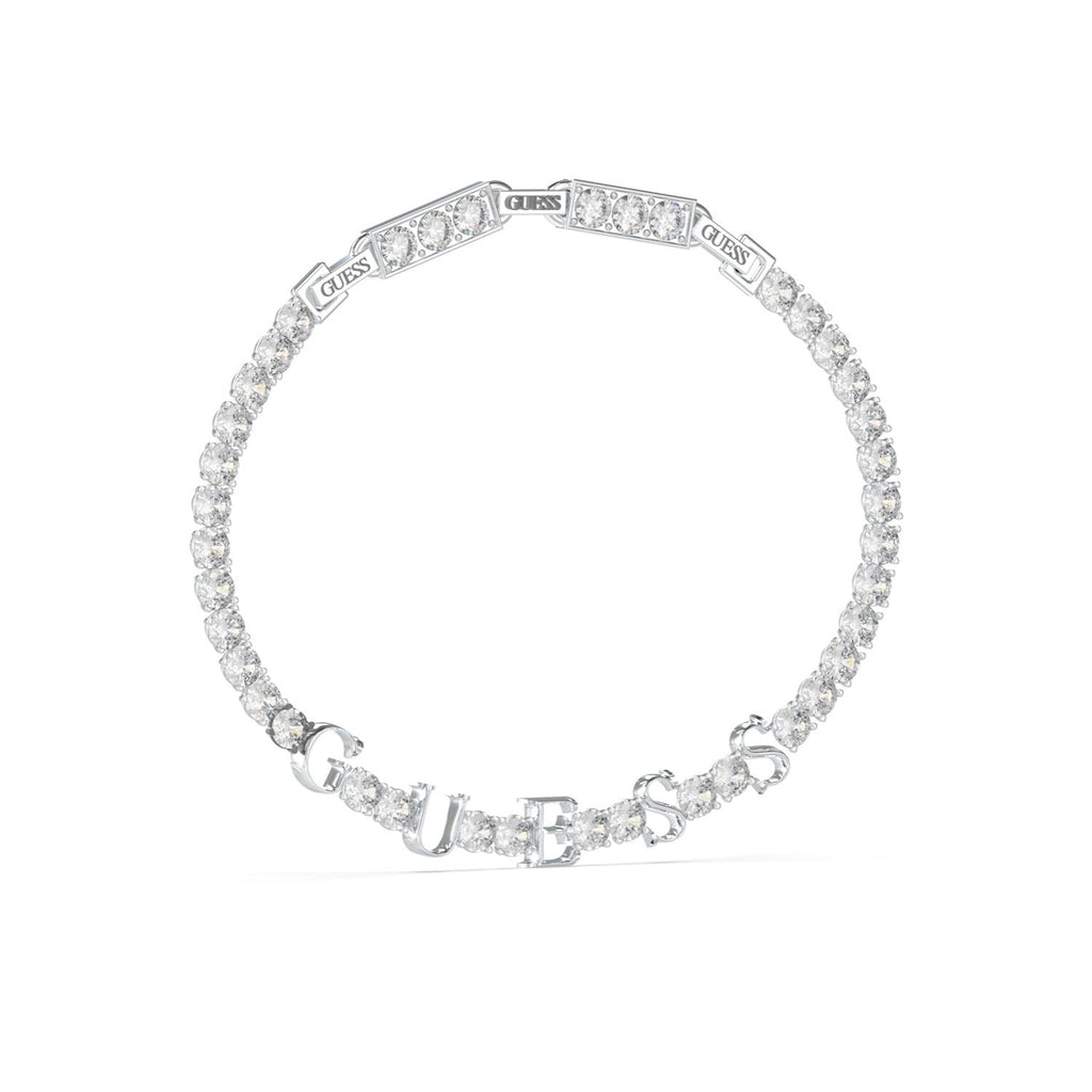 Pulsera Guess Plateada JUBB04218JWRHT-U