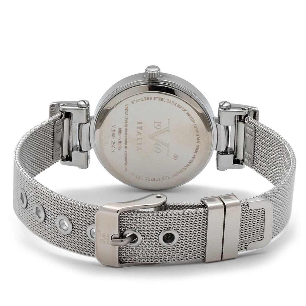 Reloj 19v69 Italia V1969-257-3 Plateado Mujer