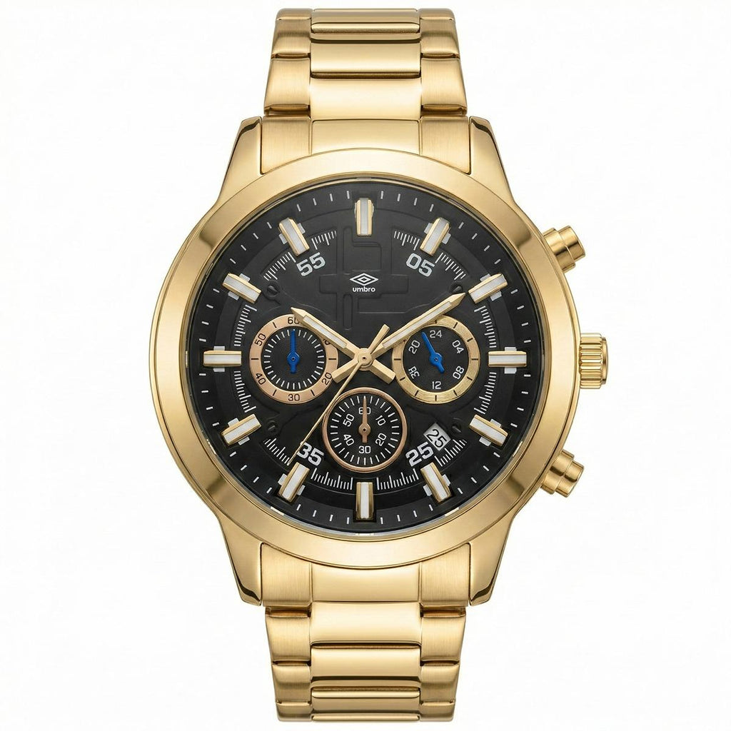 Reloj Análogo Hombre Umbro Plus Dorado UMBP-1500-101