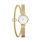 Set de reloj y pulsera Análogo Bering plateado Mujer 11022-334-LovelyP190