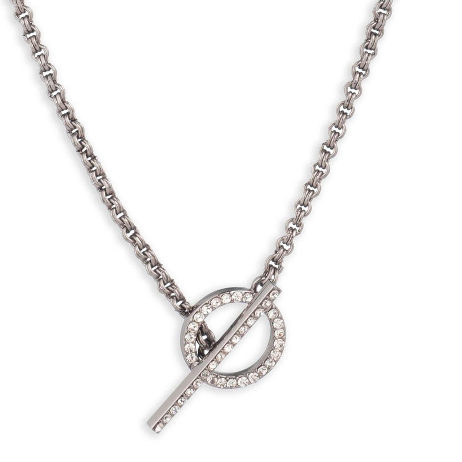 Collar Lauren Ralph Lauren Gris Plomo Mujer 14N00411