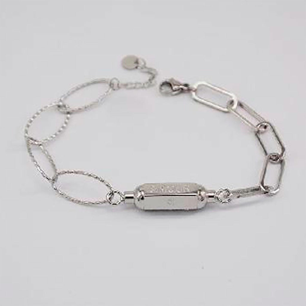Pulsera  19v69 Plateado Mujer STB341