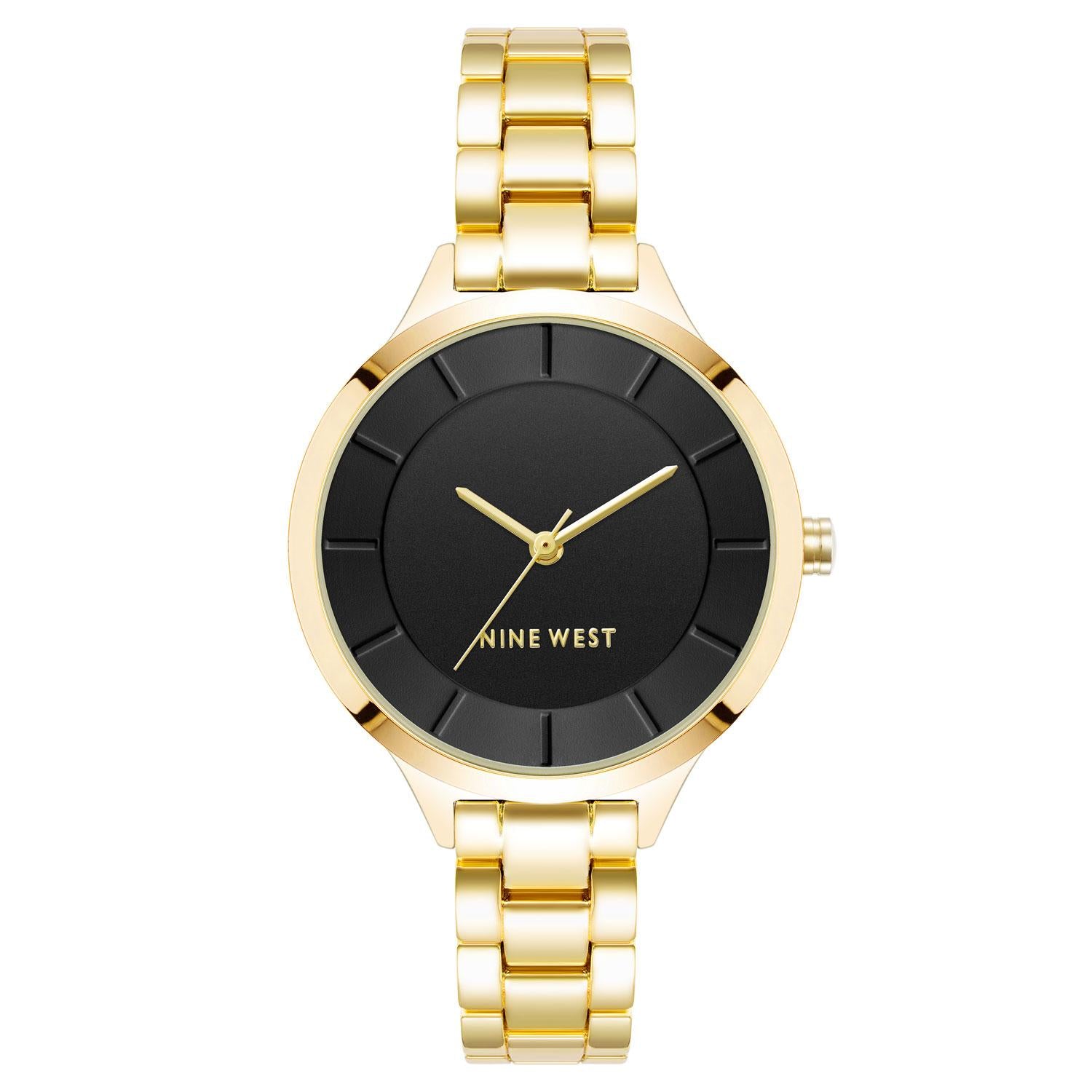 Reloj Dorado Nine West Mujer NW/2224BKGB