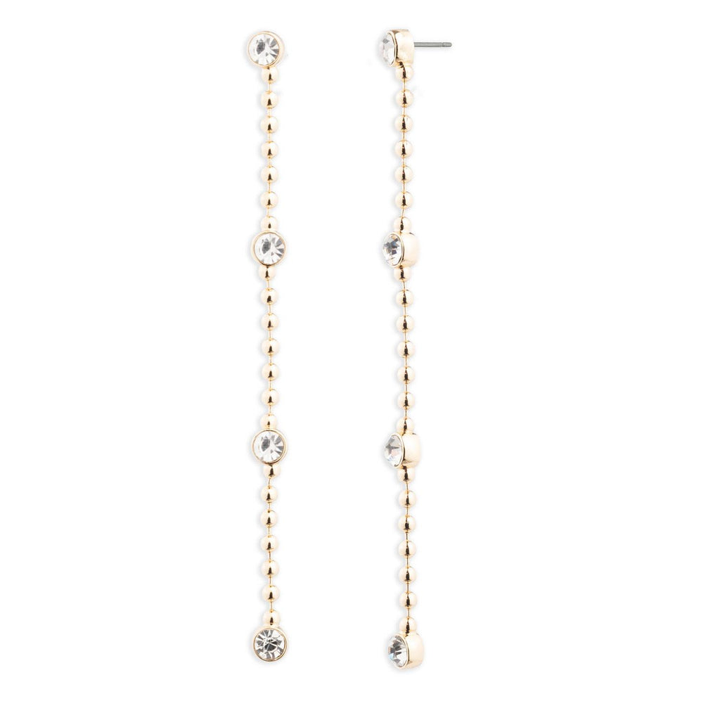 Aros Colgantes Ralph Lauren Dorado Mujer