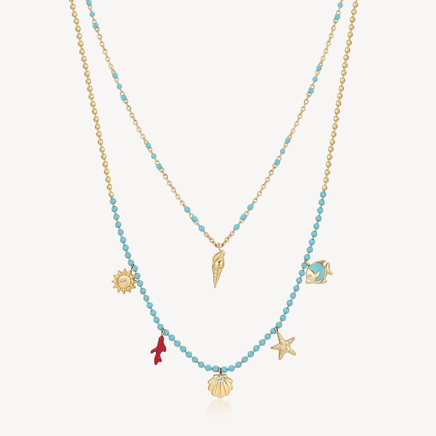 Collar Brosway BAH68 Dorado Mujer