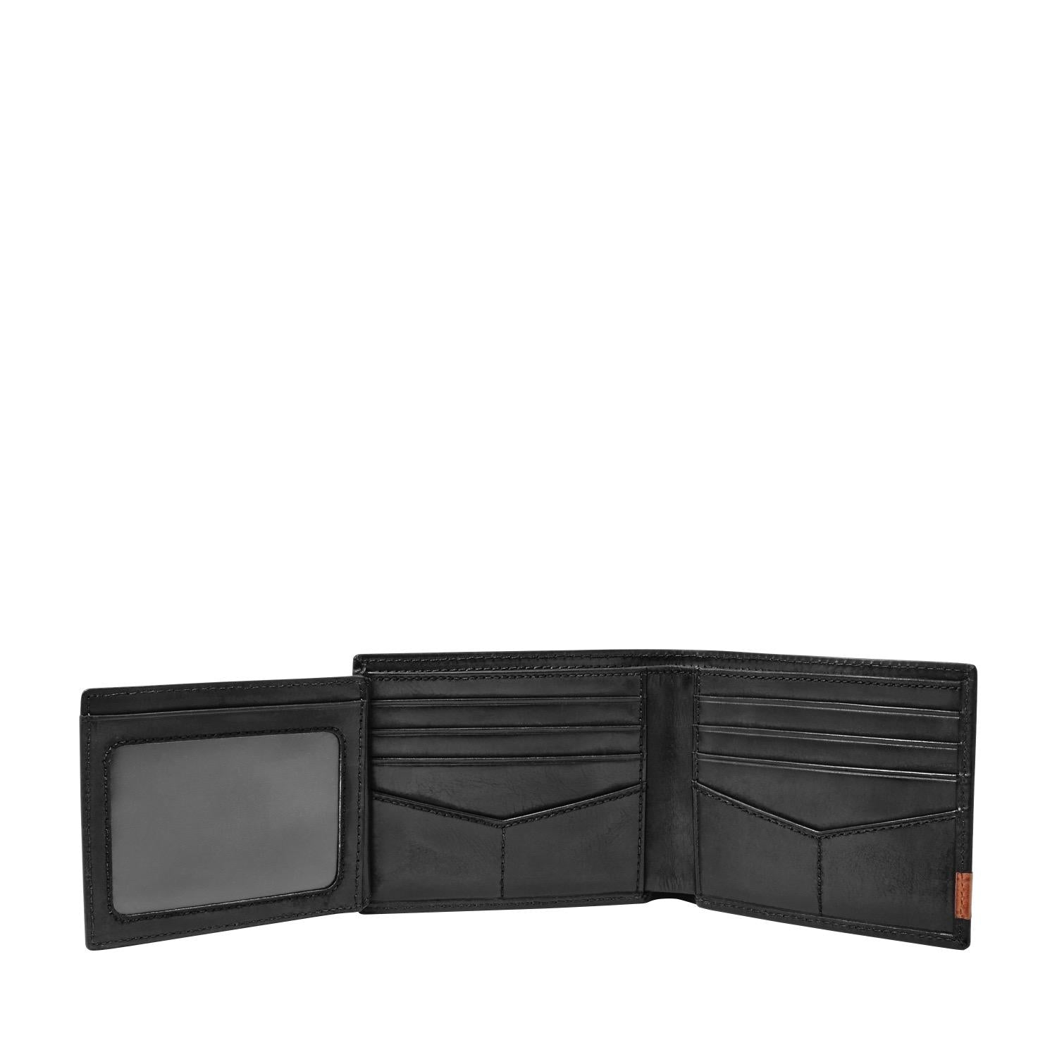 Billetera Fossil Negra ML3644001