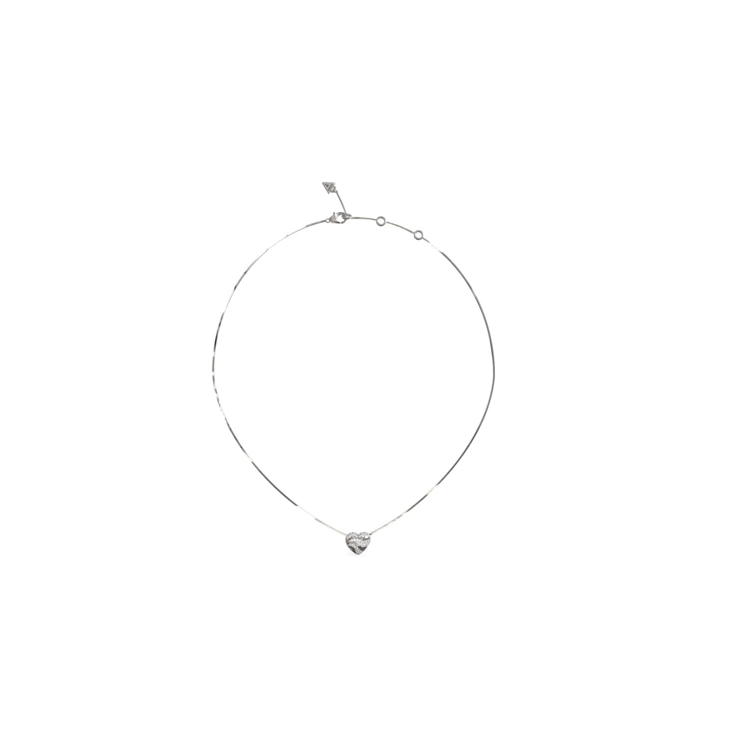 Collar Guess Plateado Mujer JUBN04501JWRHT-U