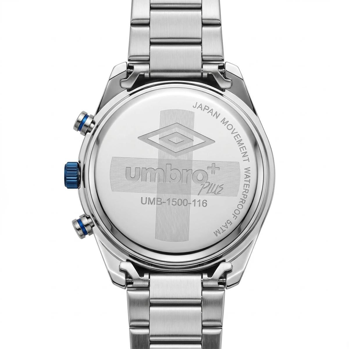 Reloj Análogo Hombre Umbro Plus Plateado UMBP-1500-116