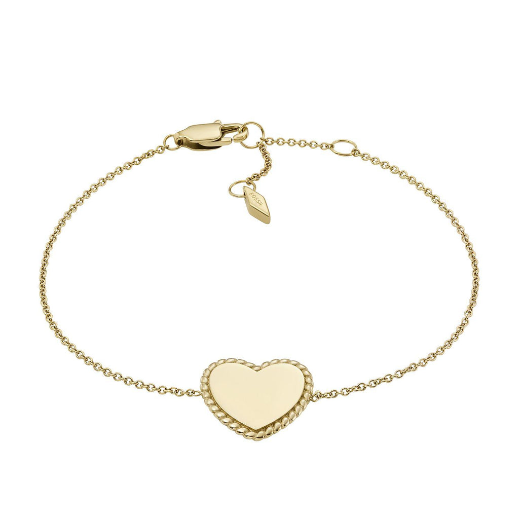 Pulsera Fossil Dorado Mujer