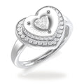 Anillo Mujer Guess Plateado Jubr05552Jwrh52