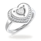 Anillo Mujer Guess Plateado Jubr05552Jwrh52