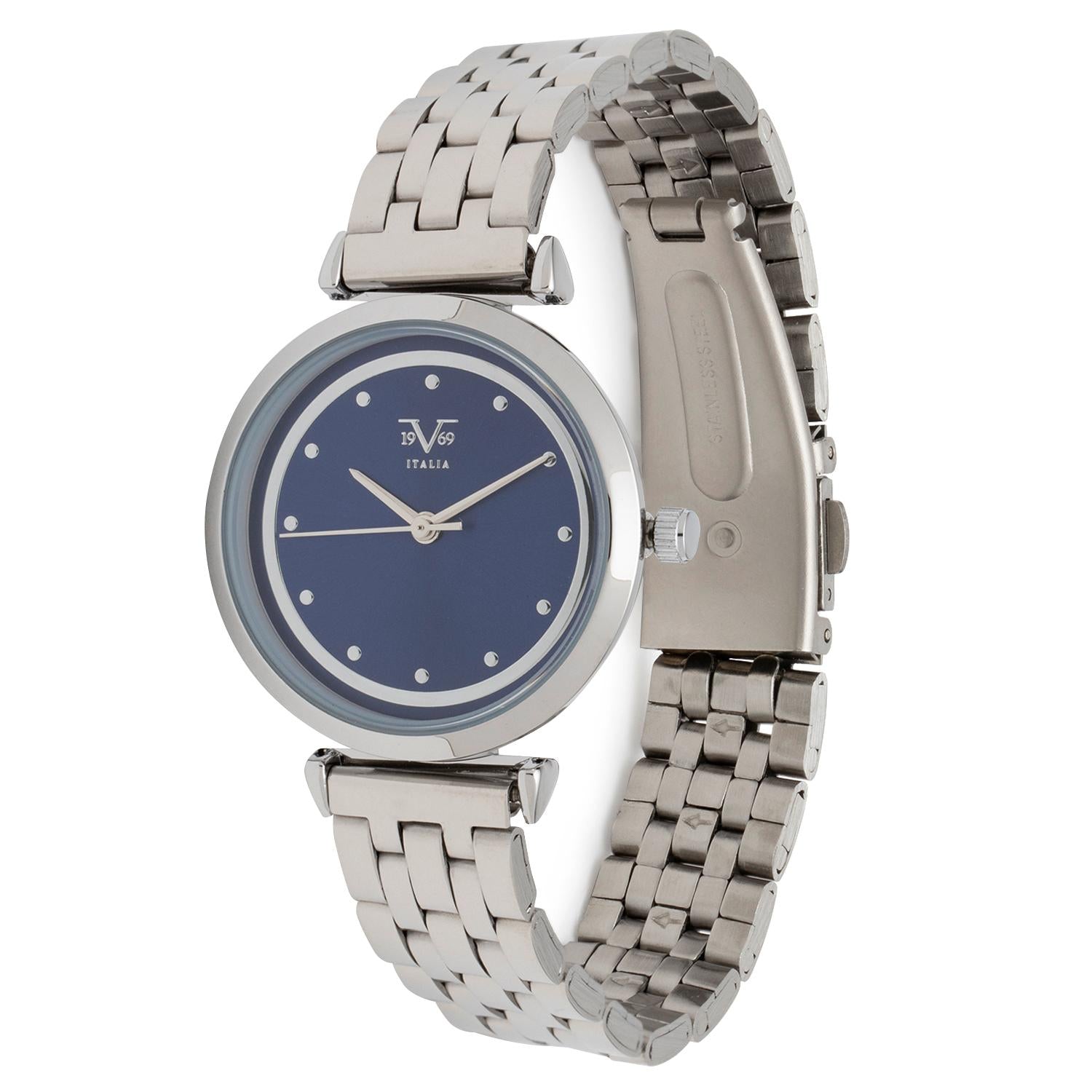 Reloj 19v69 Italia V1969-275-1 Plateado Mujer