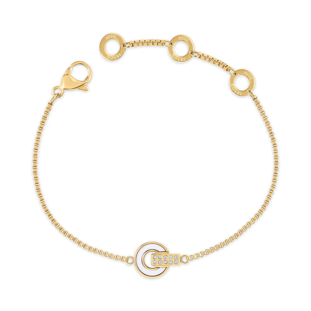 Pulsera Jason Hyde Blanco Mujer