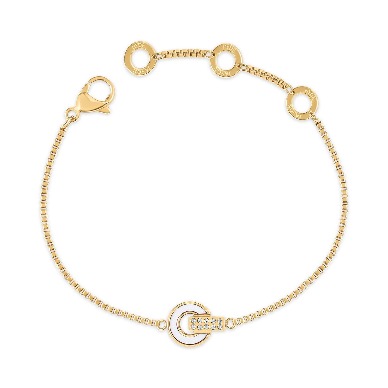 Pulsera Jason Hyde Blanco Mujer