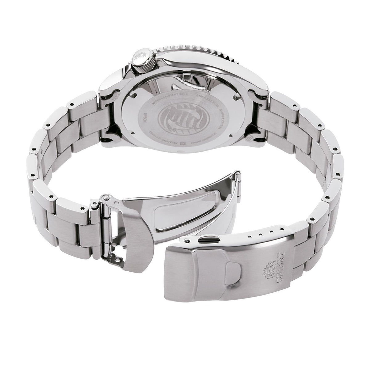 Reloj Hombre Plateado Orient RA-AC0K01B