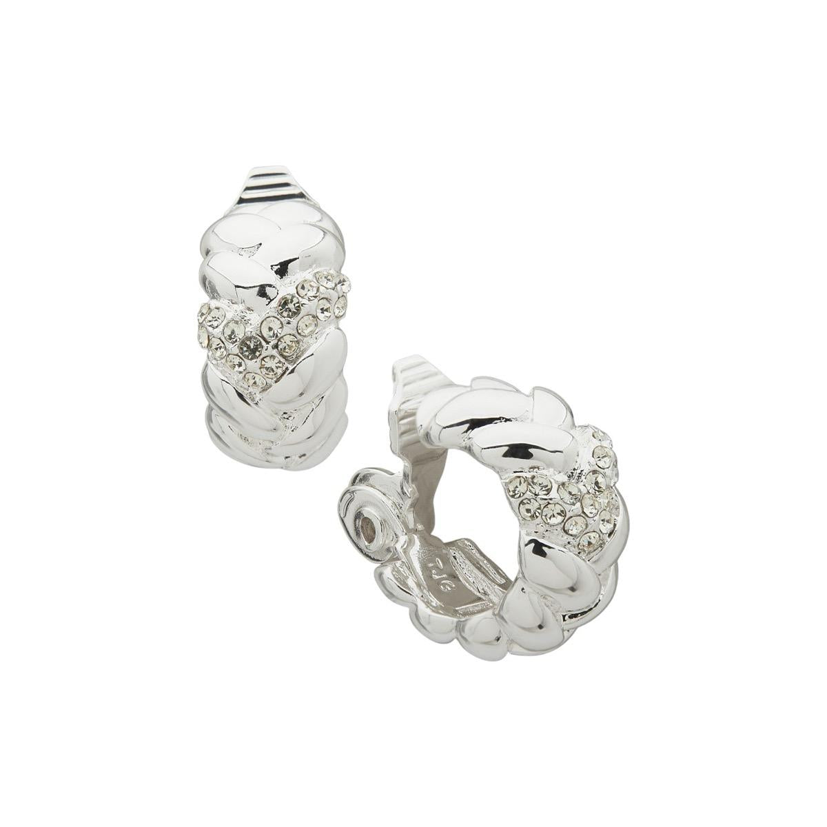 Aros Anne Klein Plateados 01C00399