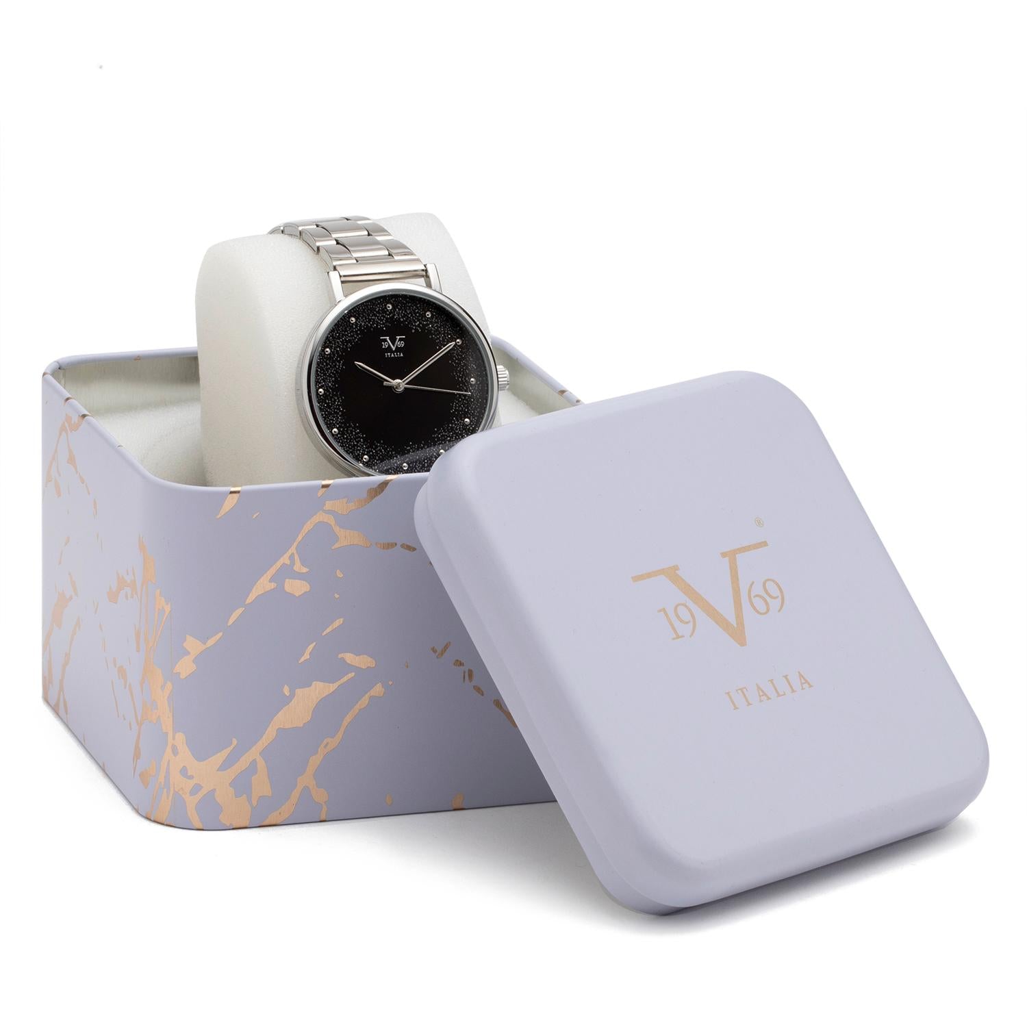 Reloj 19v69 Italia V1969-250-2 Plateado Mujer