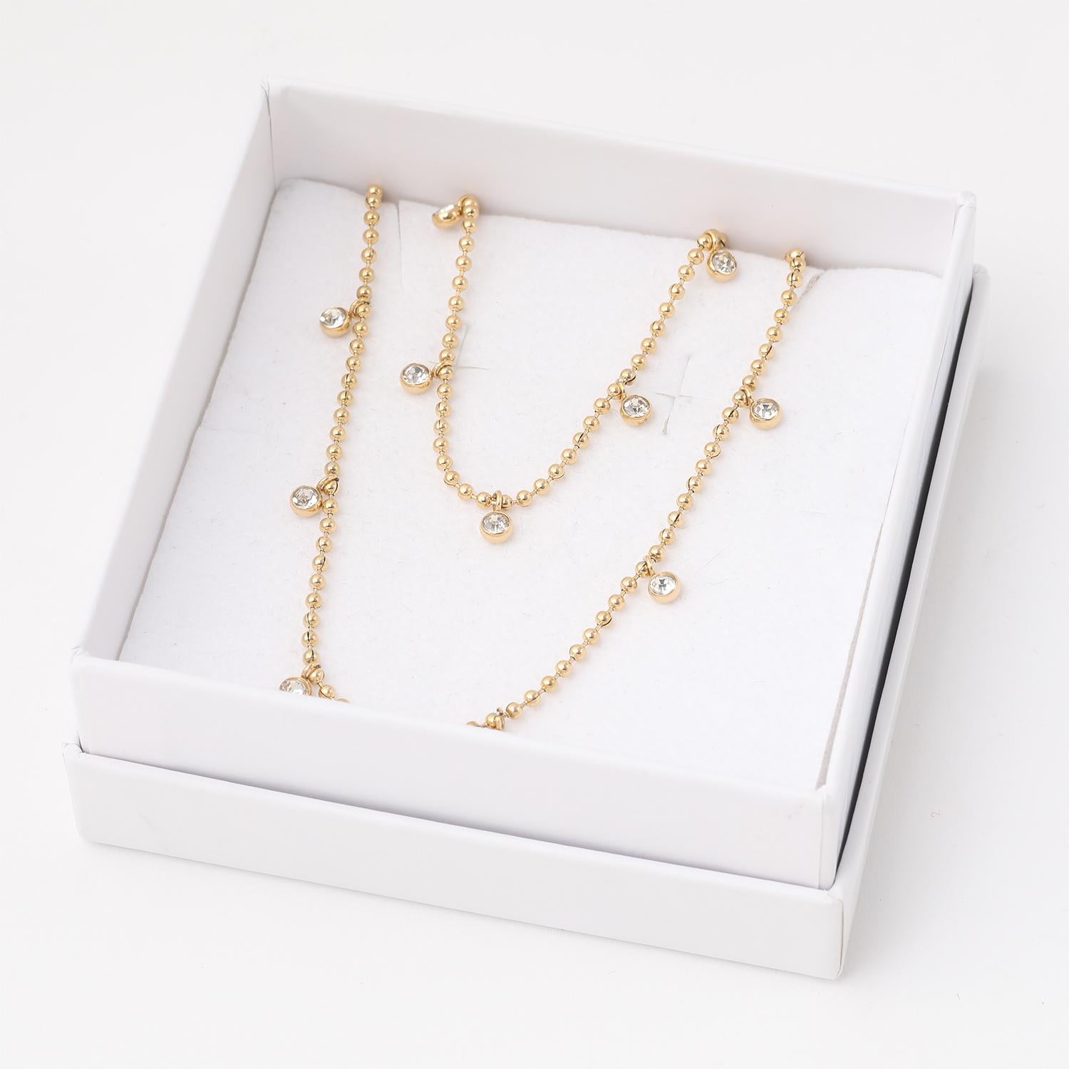 Collar 19V69 Italia Dorado STNE093